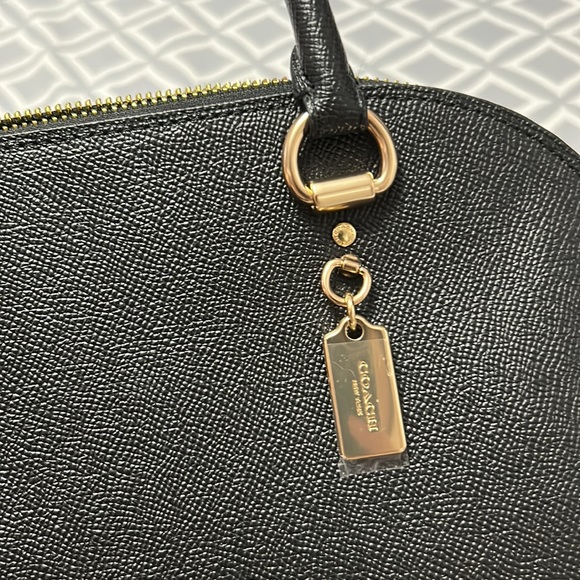 Coach Katy Satchel in Black - Picture 6 of 7